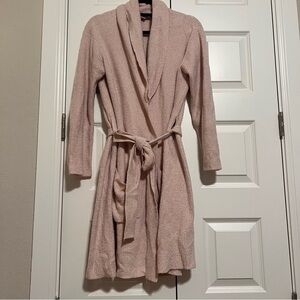 Barefoot Dreams Bamboo Chic Lite Soft Pink Robe - Medium